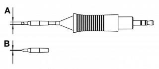 Weller RTM 003 SNW (RT 1SCNW) forrasztócsúcs  0.3 x 0.1 mm