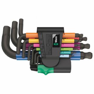 Wera 950/9 Hex-Plus Multicolour 2 Black Laser imbuszkulcs készlet