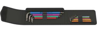 Wera 950/9 Hex-Plus Multicolour Imperial 1 Black Laser imbuszkulcs