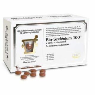 Bio  -Szelénium 100TM+cink+vitaminok tabletta (120x)