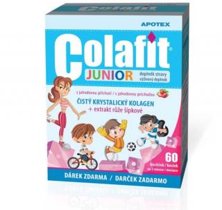 Colafit Junior Kollagénkocka Csipkebogyó (60x)