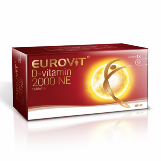 Eurovit D-vitamin 2000NE étrendkieg. tabletta 2020 (60x)