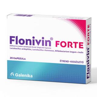Flonivin Forte élőflóra inulin kapszula (20x)