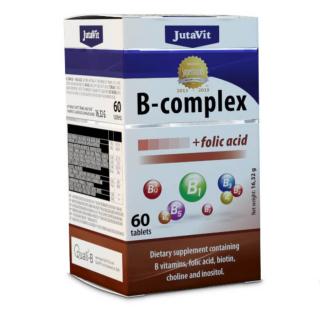 JutaVit B-komplex+folsav tabletta (60x)