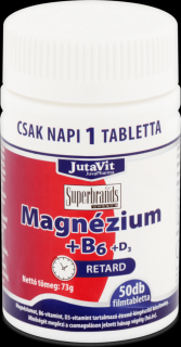JutaVit Magnézium+B6 +D3 tabletta  (50x)