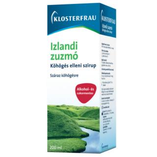 Klosterfrau izlandi zuzmó szirup (200ml)