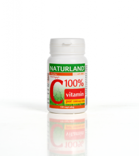 Naturland C-vitamin 100% por (100g)