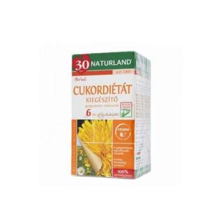 Naturland Cukordiétát kiegészítő filteres tea (20x1,5g)