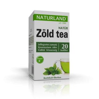 Naturland zöld tea filteres (20x)