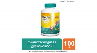 Supradyn Immune Kids gumivitamin narancs-eper (100x)