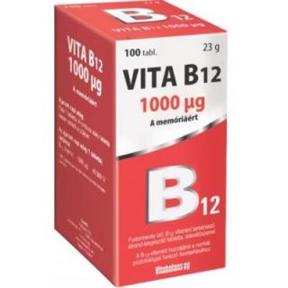 Vita B12 1000 mcg tabletta VITABALANS (100x)