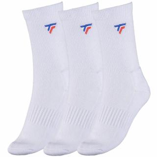 Tecnifibre Classic - 3 pár zokni (fehér)