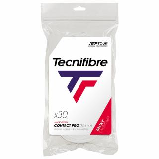 Tecnifibre Pro Contact fehér (30 db) fedőgrip