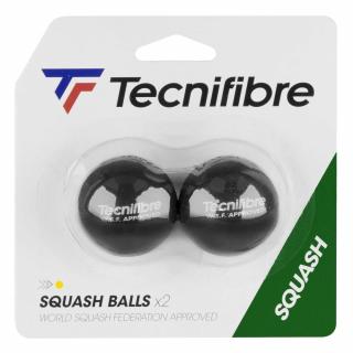 Tecnifibre sárga pontos squash labda (2 db)