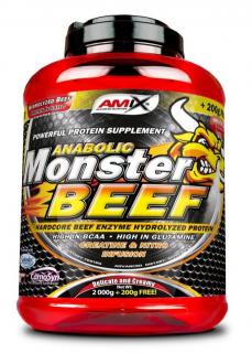 AMIX Anabolic Monster Beef - 1000 g (Strawberry - Banana) - Amix