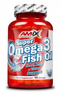 Amix Super Omega 3 Fish Oil - 90 kapsz. - Amix