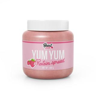 BeastPink Yum Yum fehérjés krém - 400 g (Eper) - BeastPink