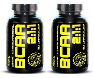 Best Nutrition BCAA 2:1:1, 1 + 1 ingyenes (120 kapsz. +  120 kapsz.) - Best Nutrition