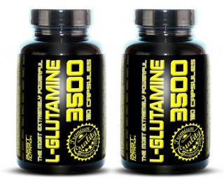 Best Nutrition L-glutamin , 1 + 1 ingyenes (120 kapsz. + 120 kapsz.) - Best Nutrition