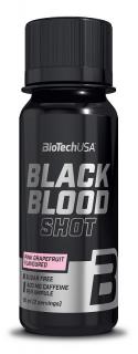 Biotech USA Black Blood Shot - 60 ml. (Rozsaszín grapefruit) - Biotech USA