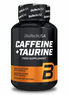 Biotech USA Caffeine + Taurine - 60 kapsz. - Biotech USA