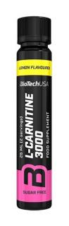 Biotech USA L-Carnitine Ampule 3 000 - 25 ml. (Citrom) - Biotech USA