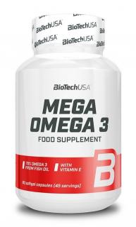 Biotech USA Mega Omega 3 (180 kapsz.) - Biotech USA