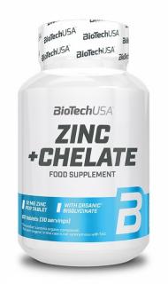 Biotech USA Zinc+Chelate - 60 tbl. - Biotech USA