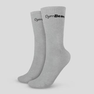 GymBeam 3/4 Socks 3Pack szürke zokni - szürke - GymBeam Clothing