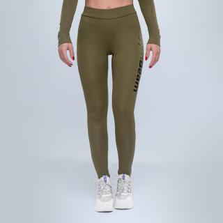 GymBeam Advanced Olive női leggings - olive (M) - GymBeam Clothing