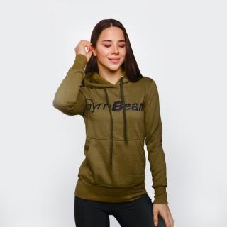 GymBeam Athlete Military Green női pulóver - zöld (XS) - GymBeam Clothing