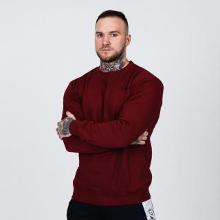 GymBeam Basic Burgundy pulóver - burgundy - GymBeam Clothing