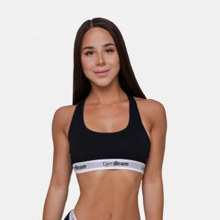 GymBeam Bralette Black sportmelltartó - fekete (XS) - GymBeam Clothing