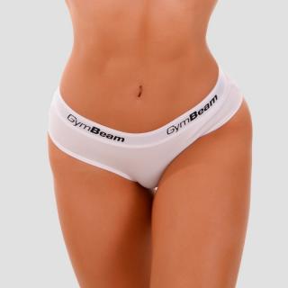 GymBeam Briefs 3Pack White alsónemű szett - fehér - GymBeam Clothing