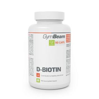 GymBeam D-biotin  - 90 kapsz. (90 kapsz.) - Gymbeam