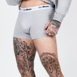 GymBeam Essentials 3Pack szürke boxeralsó - szürke - GymBeam Clothing