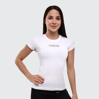 GymBeam FIT fehér női póló - fehér - GymBeam Clothing