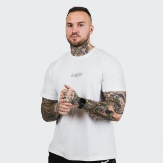 GymBeam FIT White póló - fehér - GymBeam Clothing