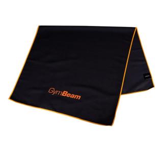 GymBeam Gyorsan száradó sporttörölköző fekete/narancs (fekete - narancssárga) - Gymbeam