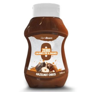 GymBeam Hazelnut Choco kalóriamentes szirup 350 ml (mogyoró-csoki) - Gymbeam