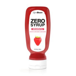 GymBeam Kalóriamentes szirup Strawberry Syrup 320 ml - Gymbeam