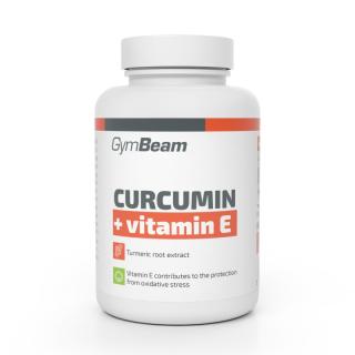 GymBeam Kurkumin + E-vitamin  - 90 tabl. (90 tabl.) - Gymbeam