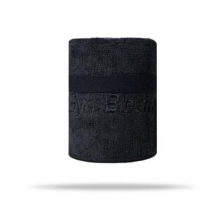 GymBeam Large Black mikroszálas törölköző - Gymbeam
