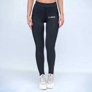 GymBeam Mesh Black női leggings - fekete (L) - GymBeam Clothing
