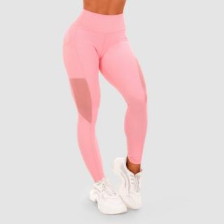 GymBeam Mesh Panel rózsaszín leggings - rózsaszín (L) - GymBeam Clothing