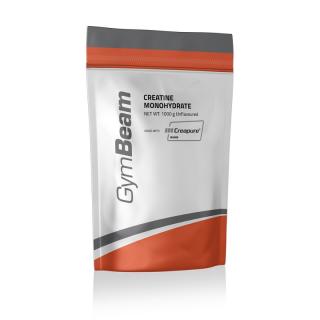 GymBeam Mikronizált kreatin monohidrát (100% Creapure®)  - 1000 g (ízesítetlen) - Gymbeam