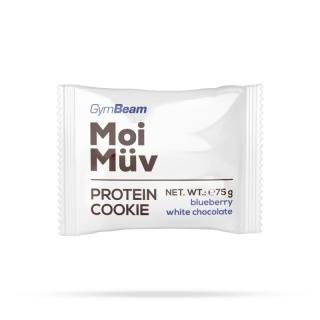 GymBeam MoiMüv Protein Cookie - 12 x 75 g (áfonya-fehér csoki) - Gymbeam