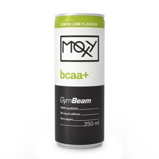 GymBeam MOXY bcaa+ Energy Drink - 24 x 250 ml (Citrom-lime) - Gymbeam