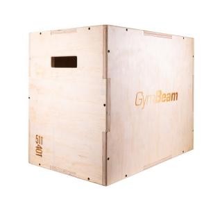 GymBeam PlyoBox Wood Plyometric Doboz - Gymbeam