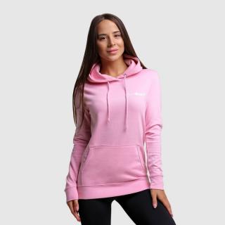 GymBeam PRO Hoodie Baby Pink női pulóver - pink - white - GymBeam Clothing